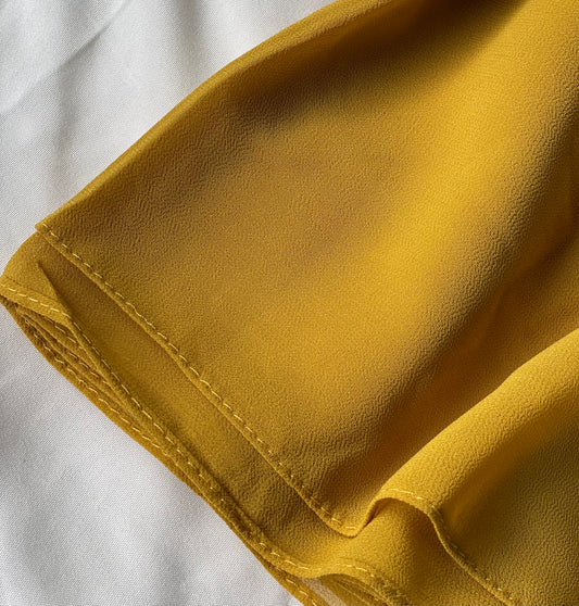 Mustard Chiffon