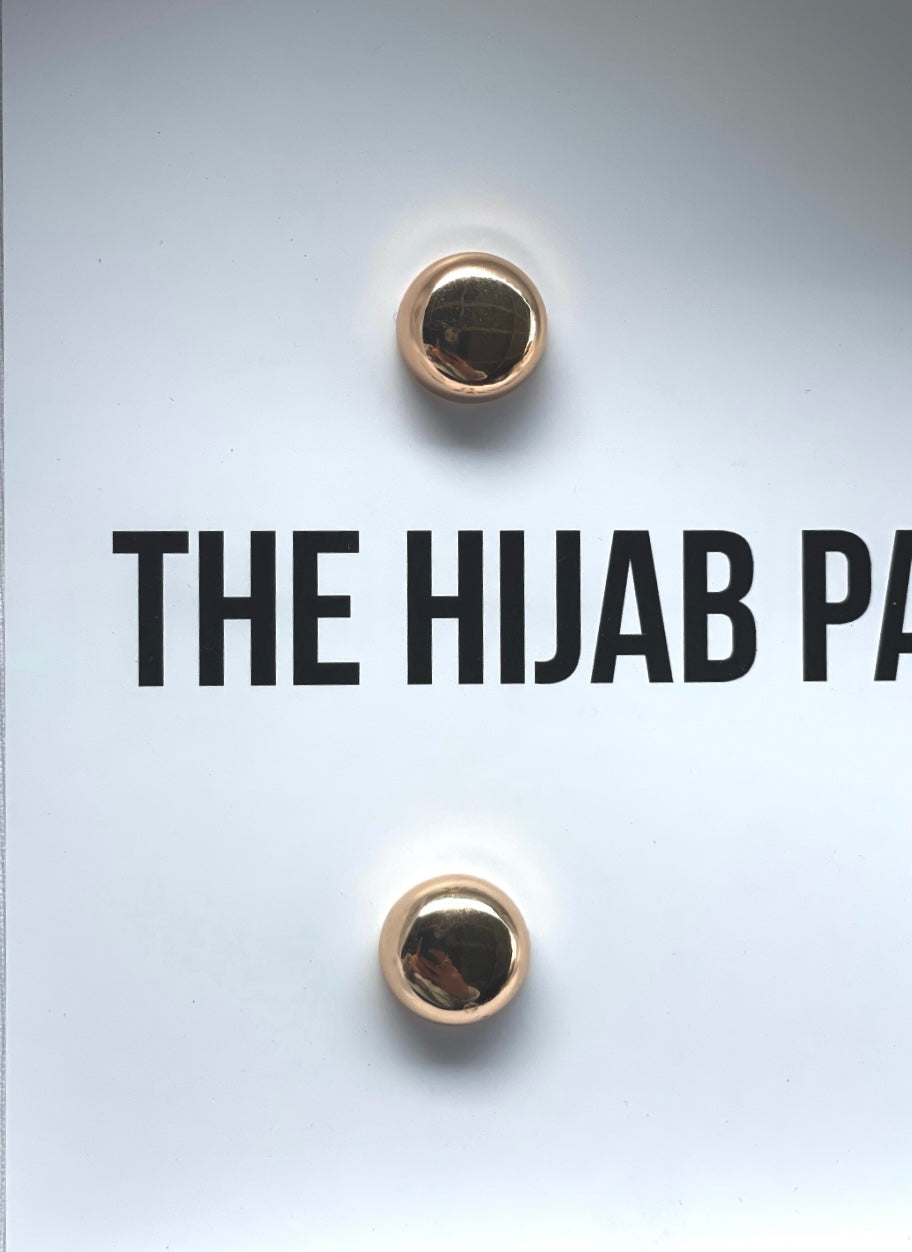 Gold Hijab Magnets