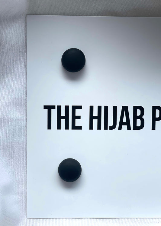 Black Hijab Magnets